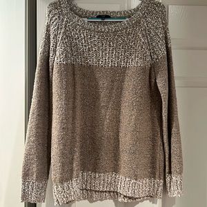 Fate sweater size XXL. Brown and white. Worn only once.